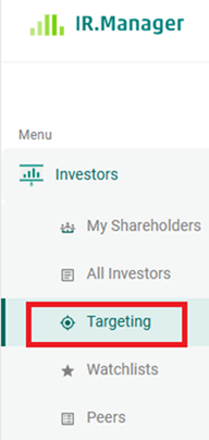 IRM - How to target new investors with IRM Targeting - 2025-02