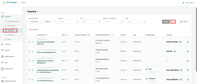 IRM - How to target new investors with IRM Targeting - Henry 01